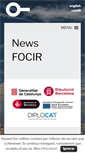 Mobile Screenshot of focir.cat